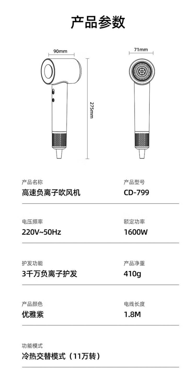 电吹风详情7